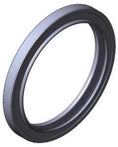 Shaft gasket AC 120-150x12 1.4301 f/OptiPress 780